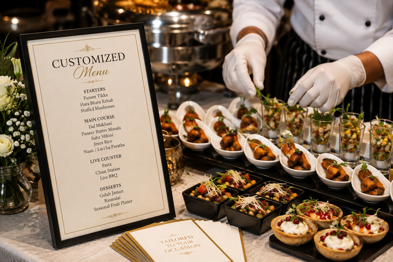 Customized Menus